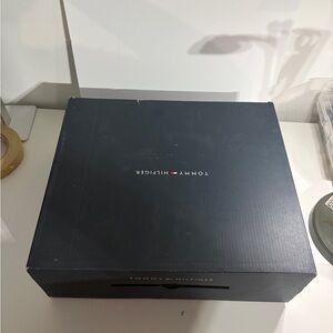 Womens Tommy Hilfiger Haryett Boots 10 M Black/ Pink Duck Boot Lace-up